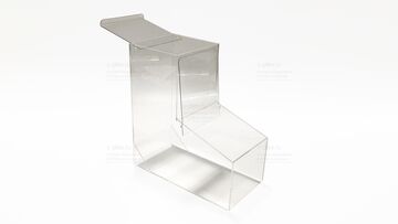 Фотография контейнера для конфет с открытой крышкой