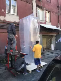 корабль из акрила
