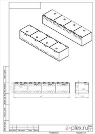 Чертеж ящика