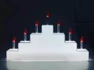 Рождественские свечи из оргстекла