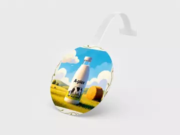 Воблер пластиковый круглый